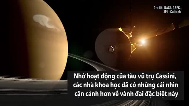 Vành đai sao Thổ kỳ quan của hệ Mặt Trời
