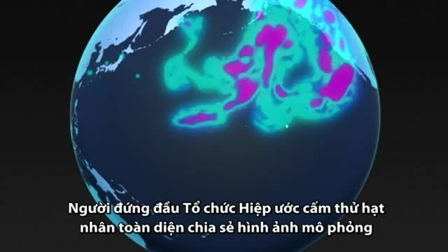Độ rộng của mây phóng xạ nếu Triều Tiên thử bom nhiệt hạch