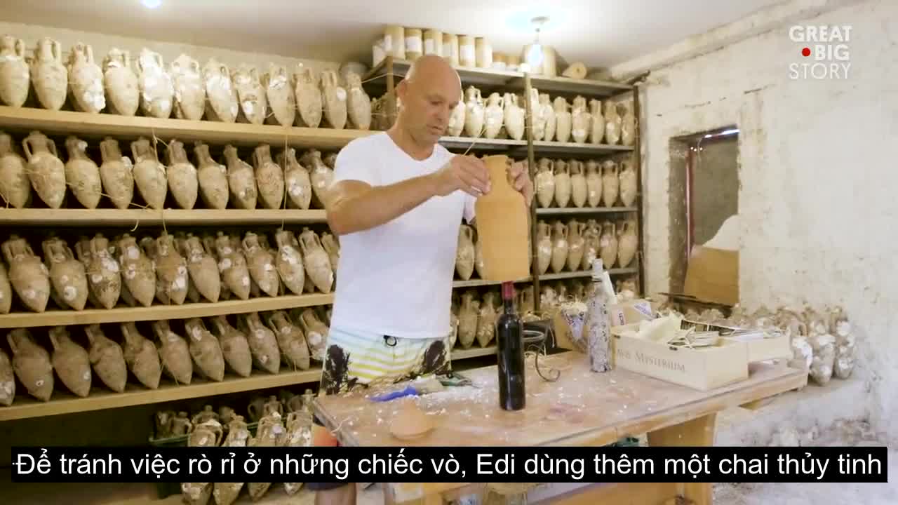 Nghề ủ rượu dưới đáy biển ở Croatia