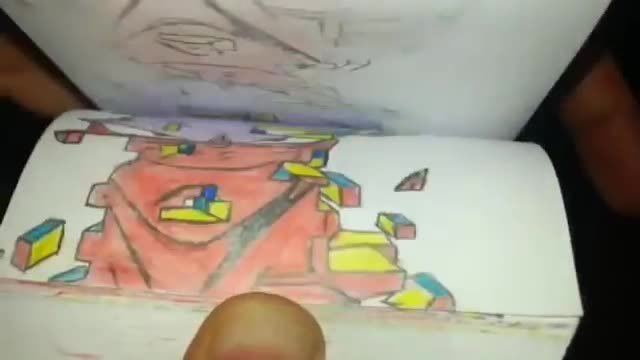 Bảy viên ngọc rồng được kể theo nghệ thuật tranh lật Flipbook