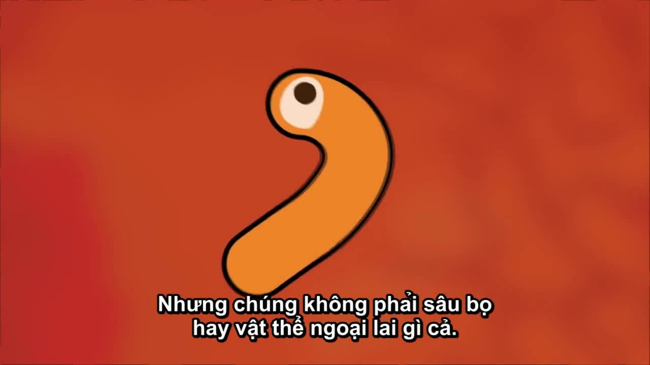 Những vật thể trôi nổi như con sâu trong mắt người