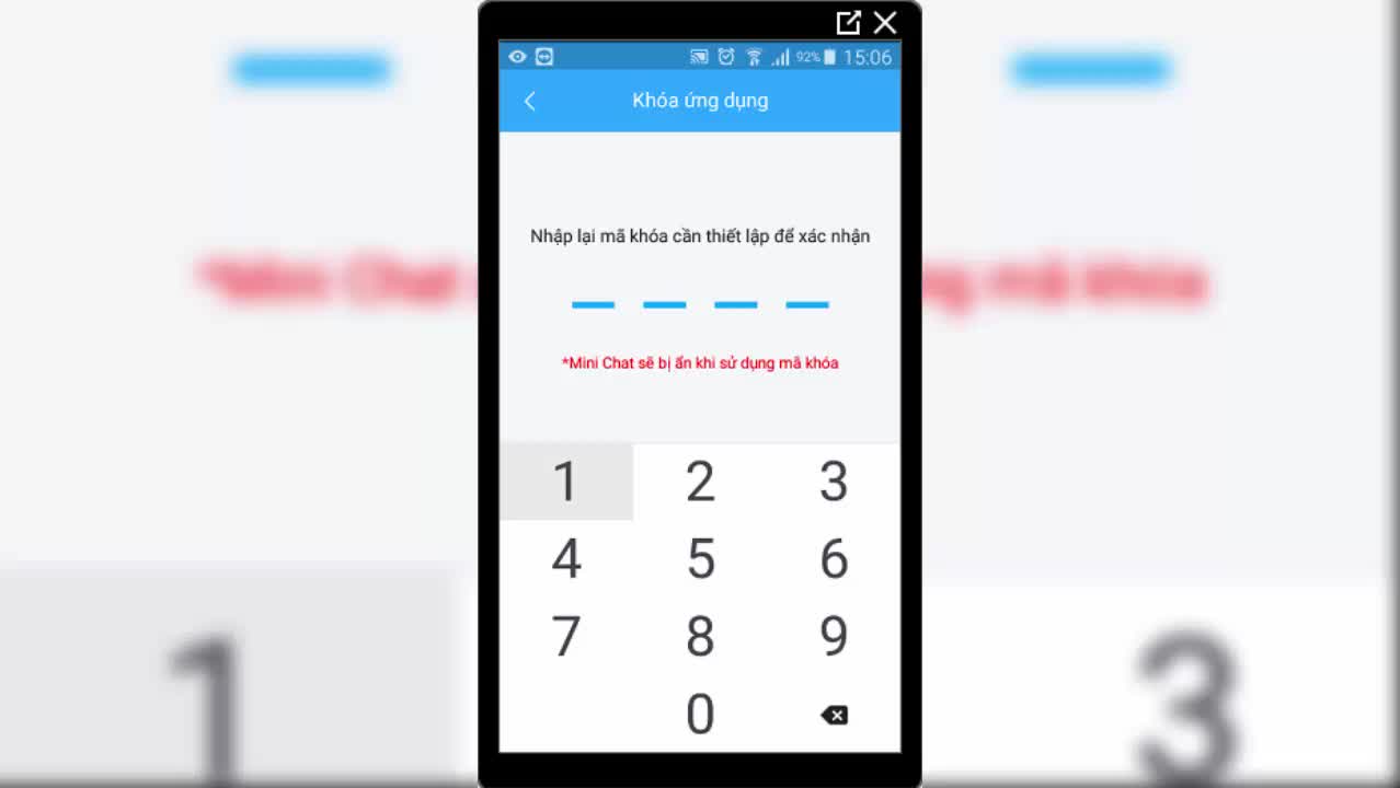 Cách đặt mã khóa Zalo trên điện thoại Android