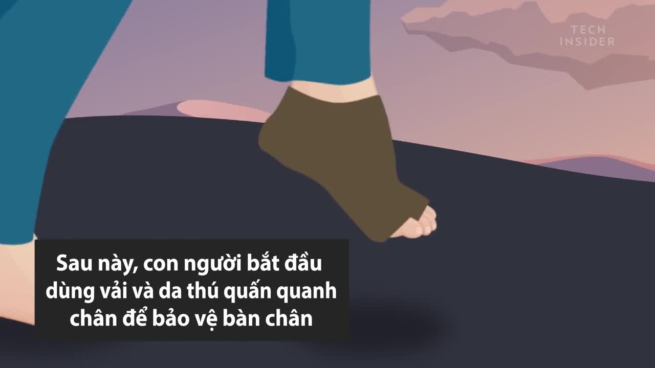 Ảnh hưởng của giày dép lên cách con người đi bộ
