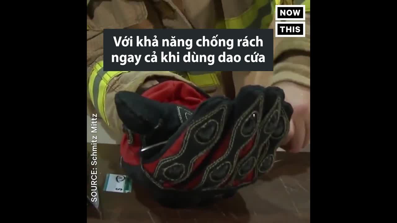 Găng tay bảo hộ cách nhiệt, chống dao cứa và va đập mạnh