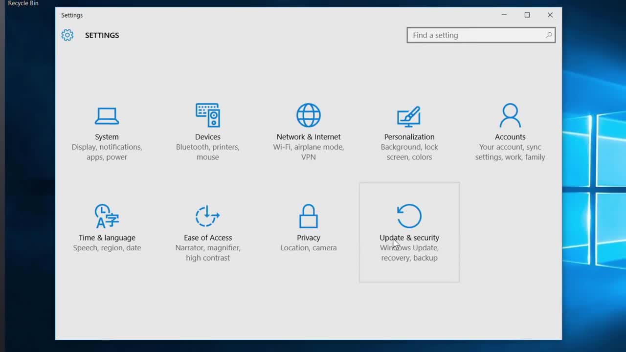 Truy cập BIOS (UEFI) trên Windows 10