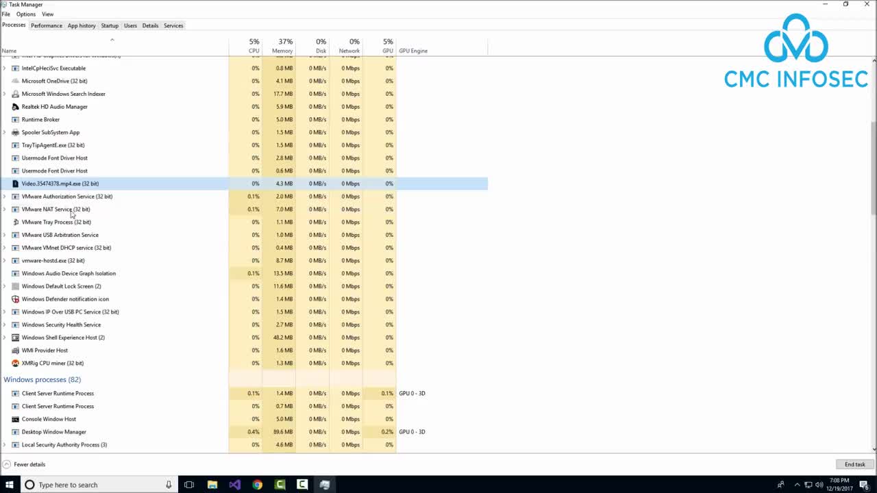 Diệt virus Facebook giả dạng file video.zip