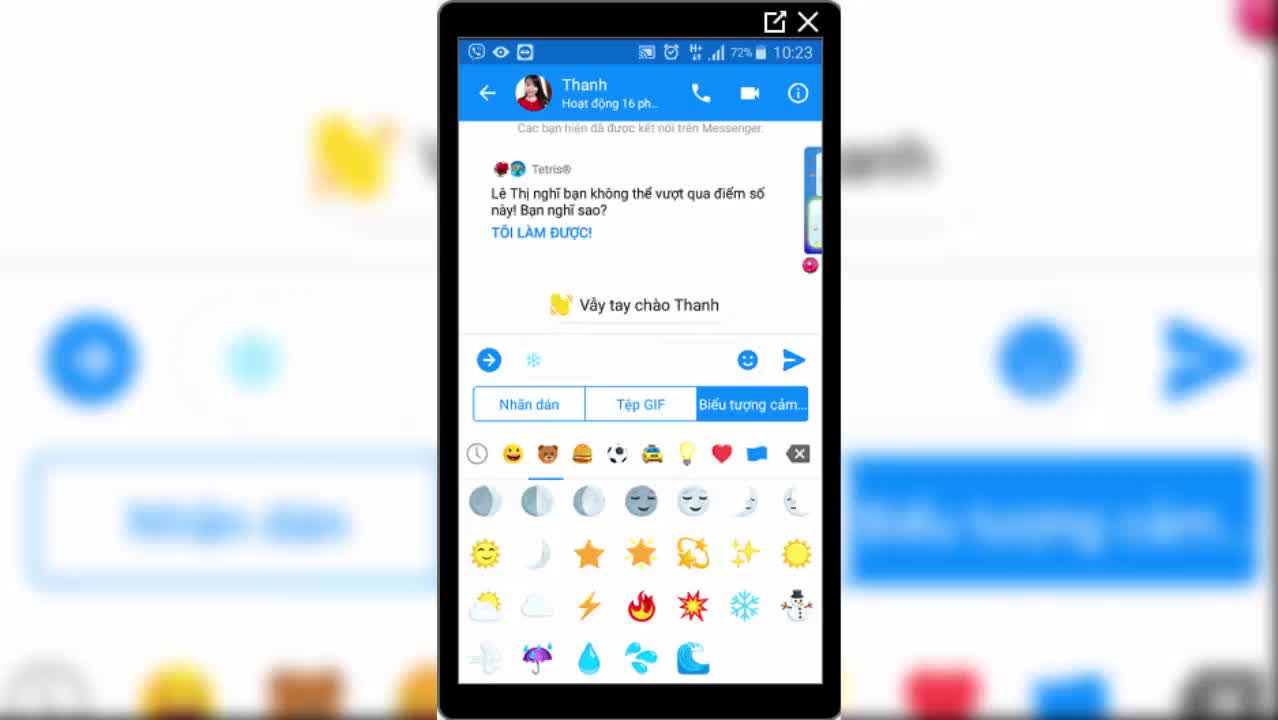 Cách tạo hiệu ứng tuyết rơi trên Facebook Messenger
