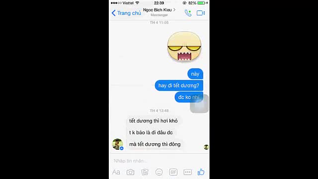 Cách đặt biệt danh trên Facebook Messenger