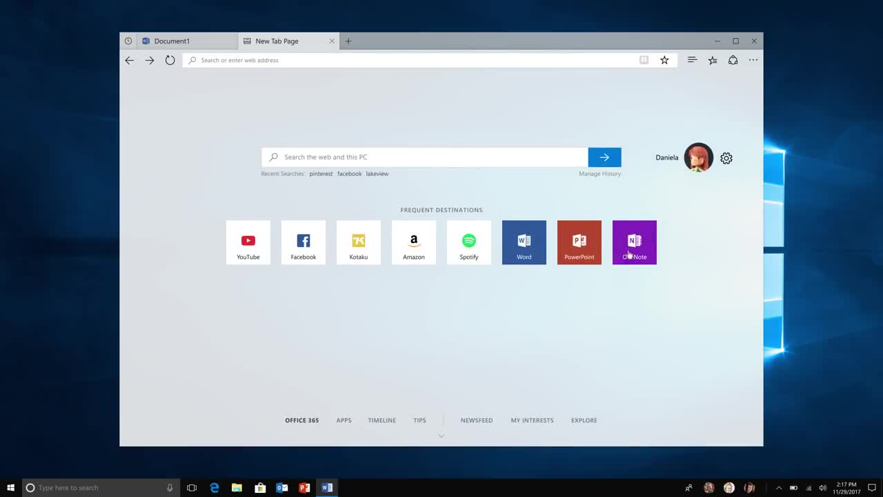 Tính năng Sets trên Windows 10