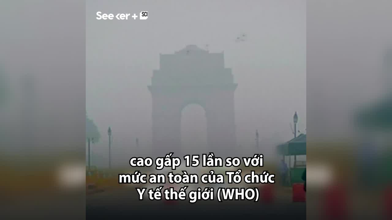 'Súng chống sương mù' đối phó ô nhiễm không khí ở Ấn Độ