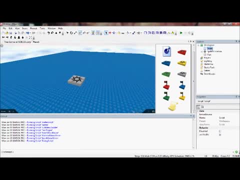 Hướng dẫn dùng Script trong Roblox Studio