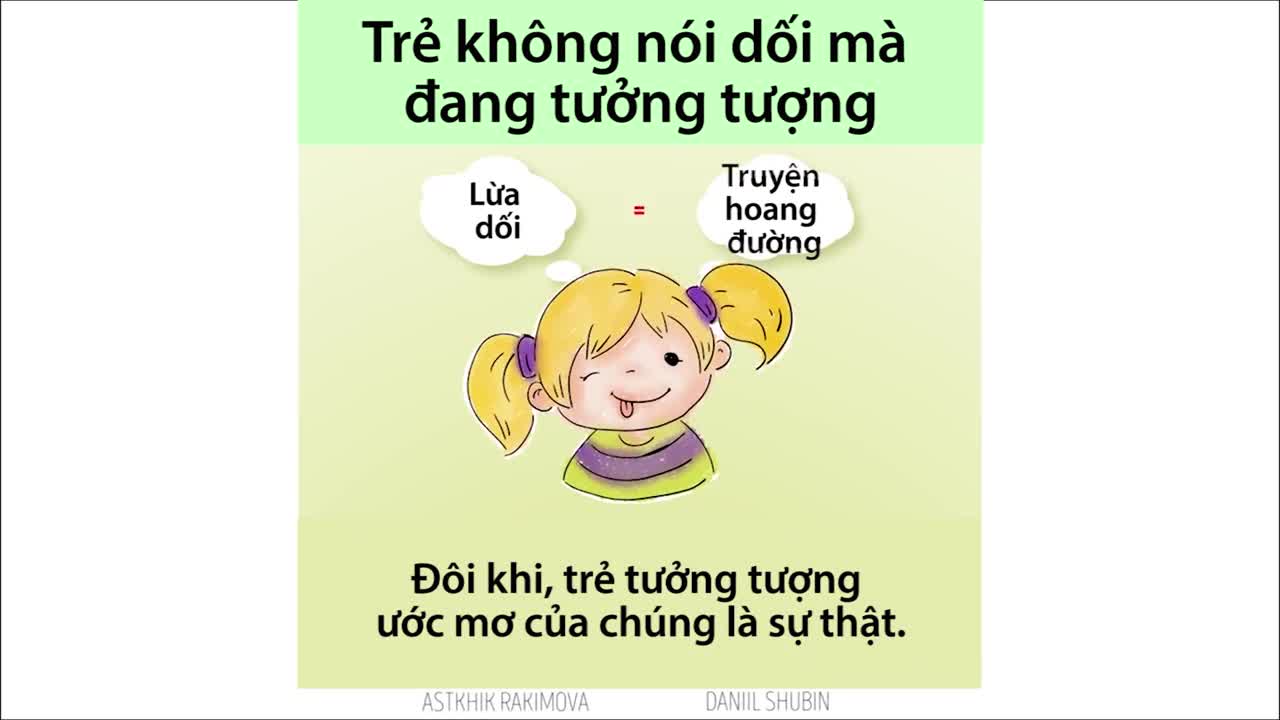 Tám nguyên nhân khiến trẻ nói dối