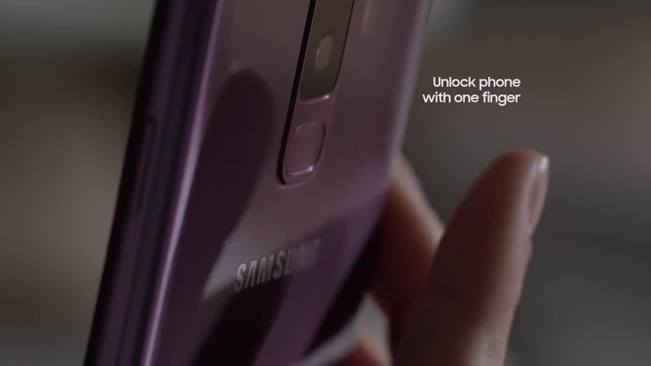 Công nghệ sinh trắc học trên Galaxy S9 và S9+