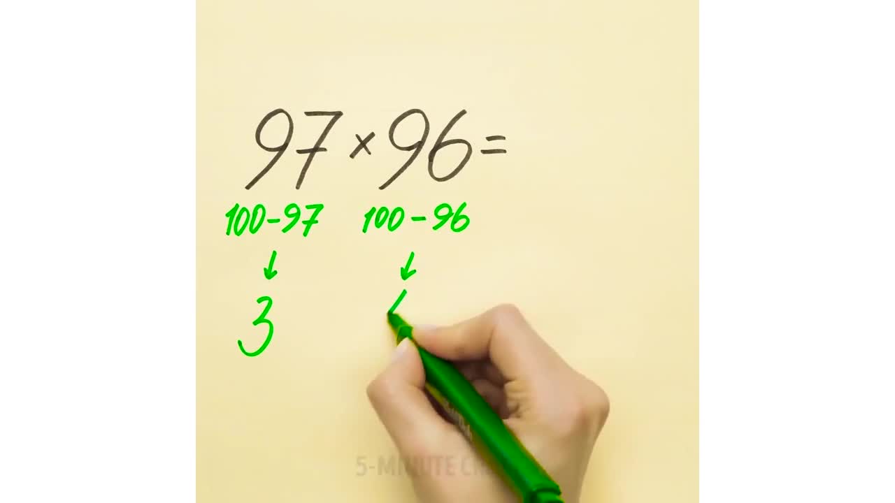 Bốn mẹo thực hiện phép nhân không được dạy ở trường