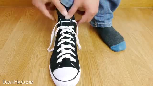 Cách thắt dây giày nhanh như Ninjaư