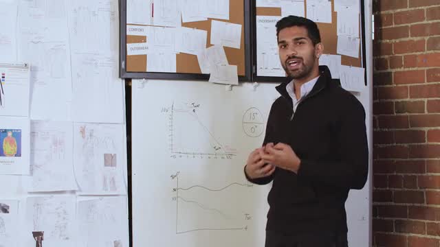 Áo khoác thông minh tự sưởi, dùng machine learning
