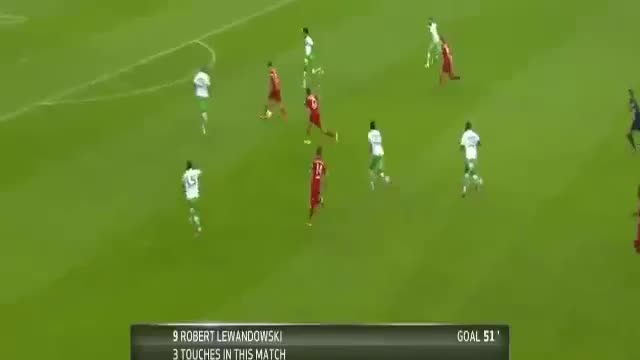 5 bàn thắng không tưởng của Lewandoski