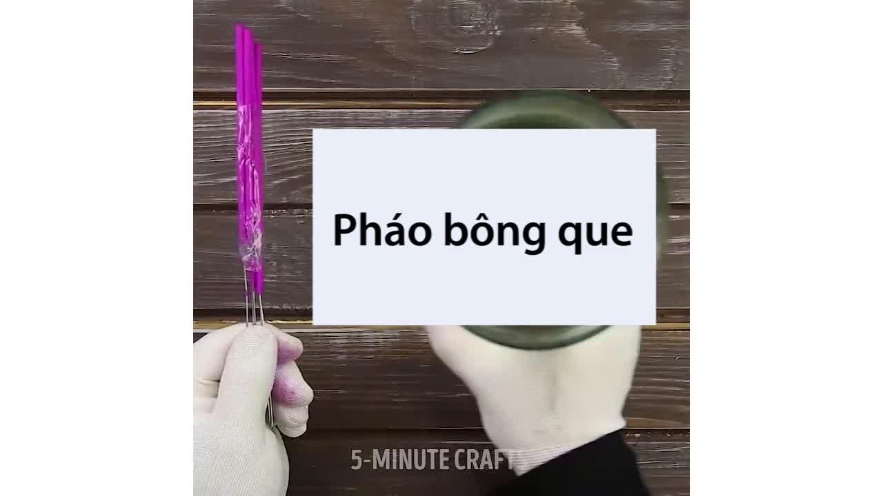 Ba thí nghiệm vui tạo màu với nước
