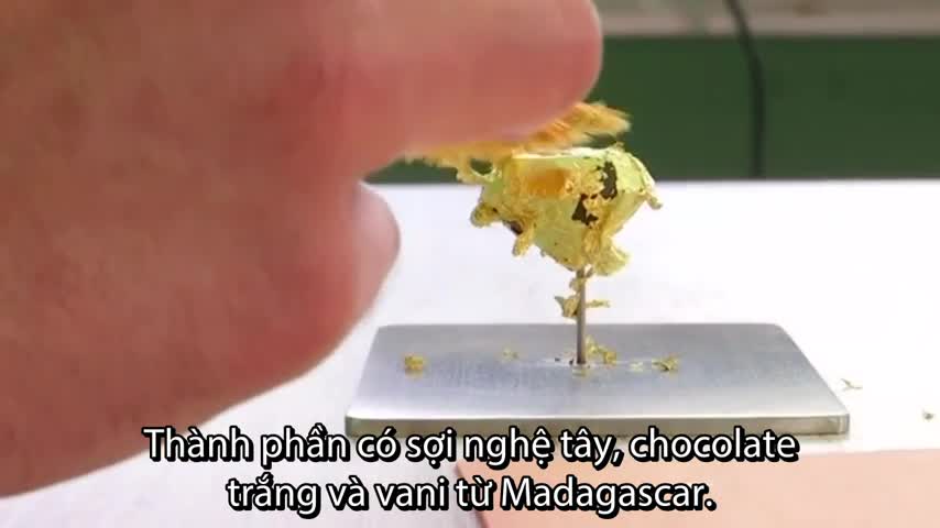 Viên chocolate bọc vàng đắt nhất thế giới