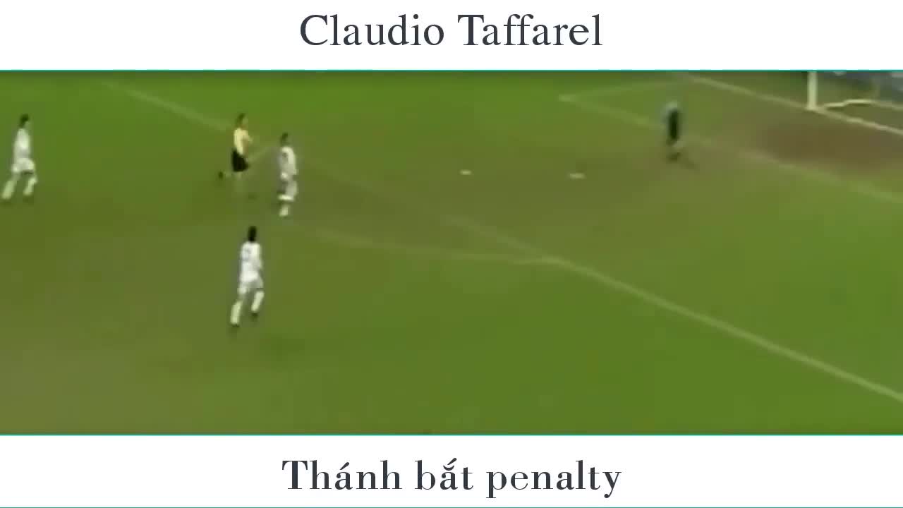 Claudio Taffarel thánh bắt penalty
