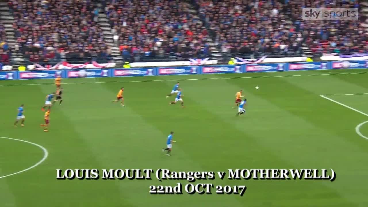10 bàn thắng đẹp ở giải Scotland mùa 2017 2018