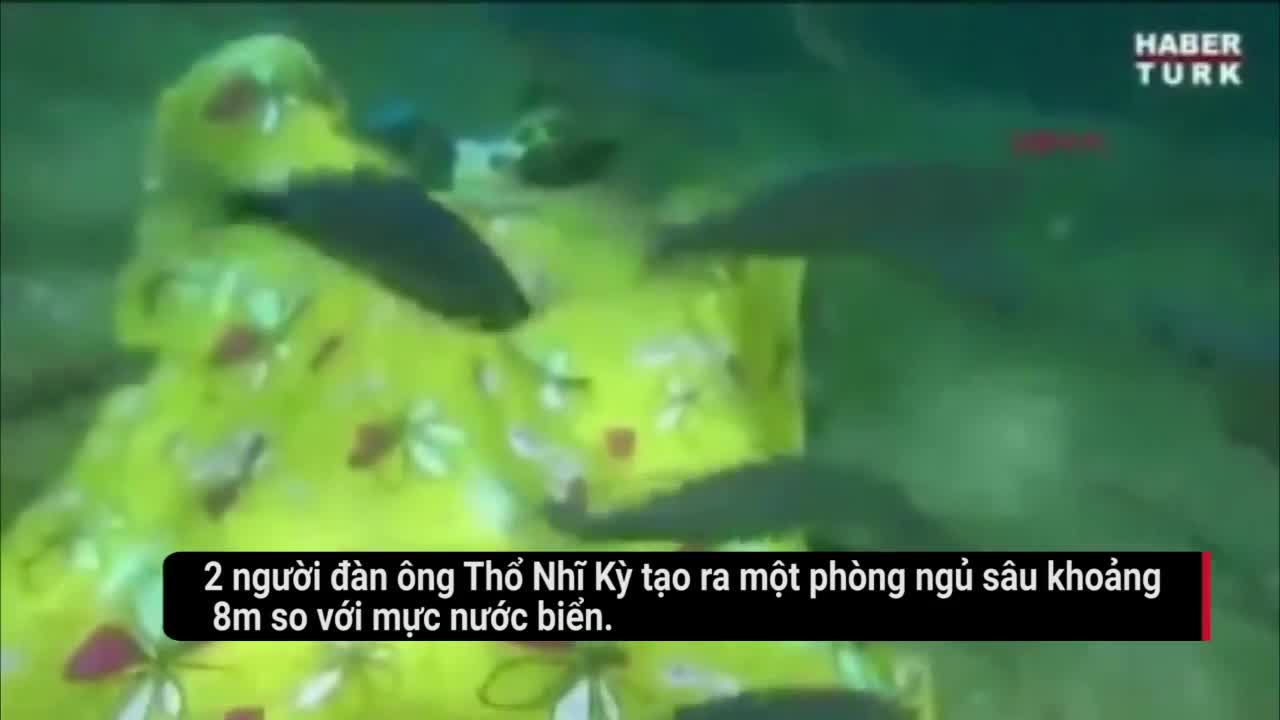 Làm phòng ngủ dưới lòng đại dương