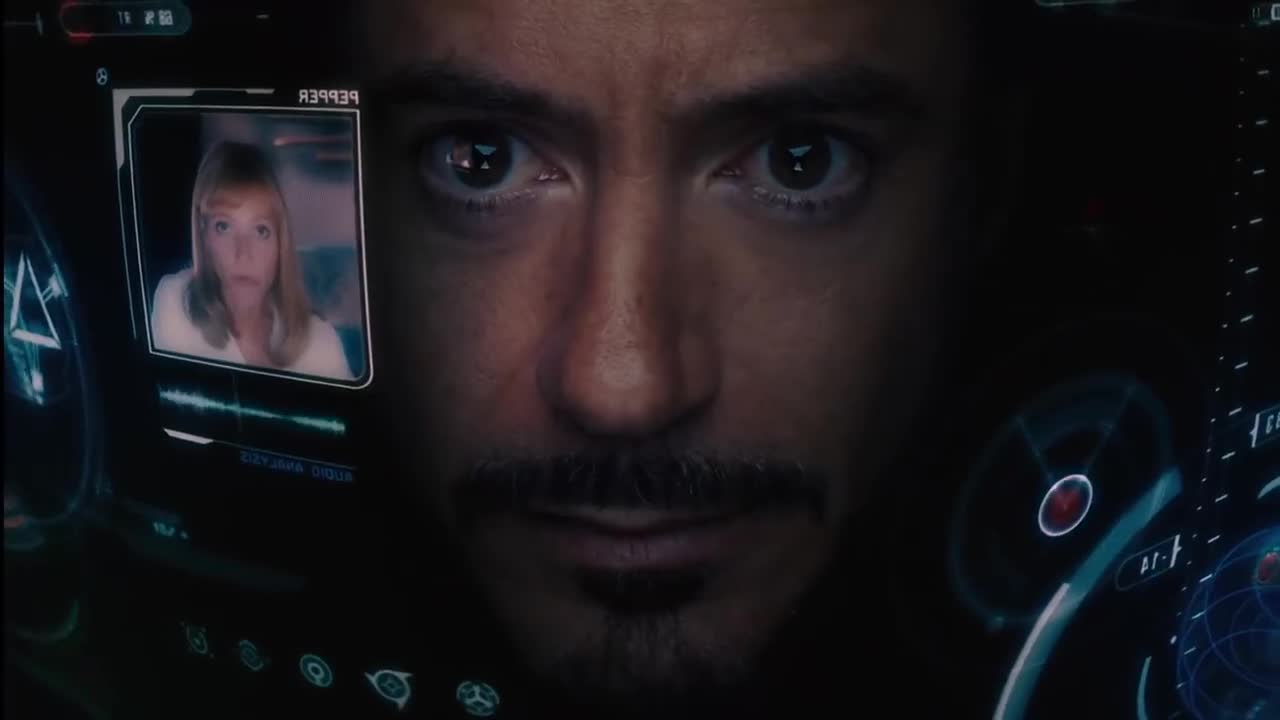 All Iron Man HUD Scenes (up to Civil War)