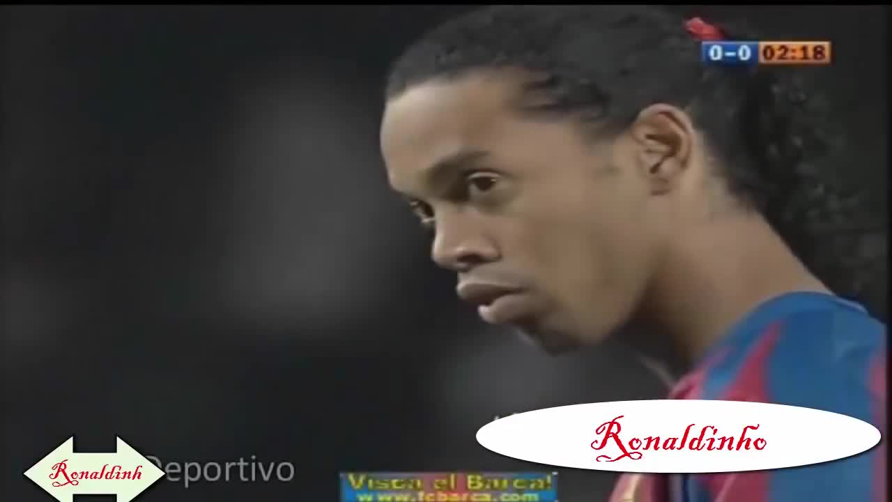 Ronaldinho những pha đá phạt làm nên thương hiệu