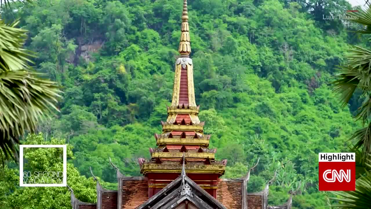 60 giây khám phá cố đô Luang Prabang