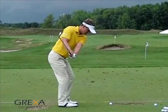 Quay chậm cú swing của Luke Donald
