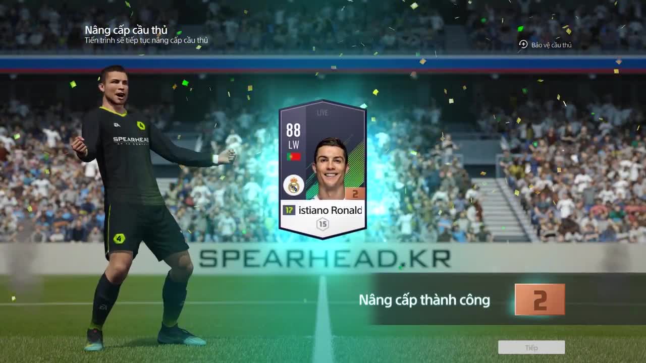 Tính năng nâng cấp trong FIFA Online 4