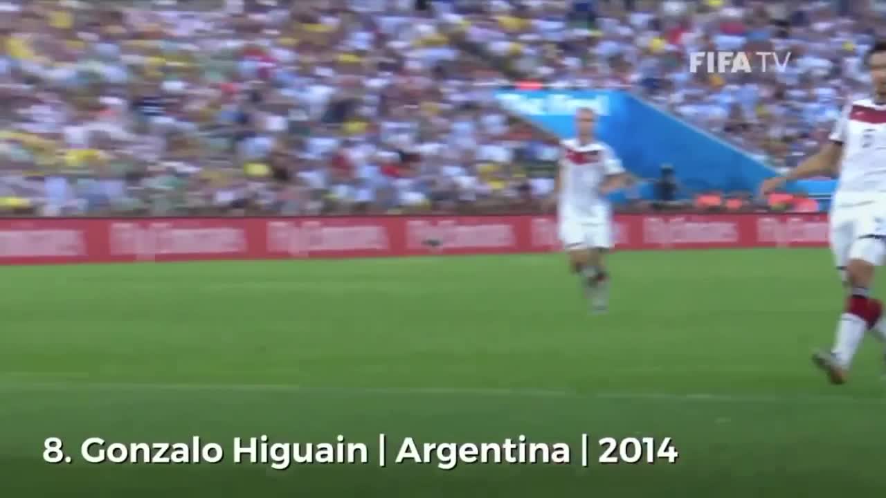 10 pha bỏ lỡ bàn thắng đáng tiếc nhất lịch sử World Cup