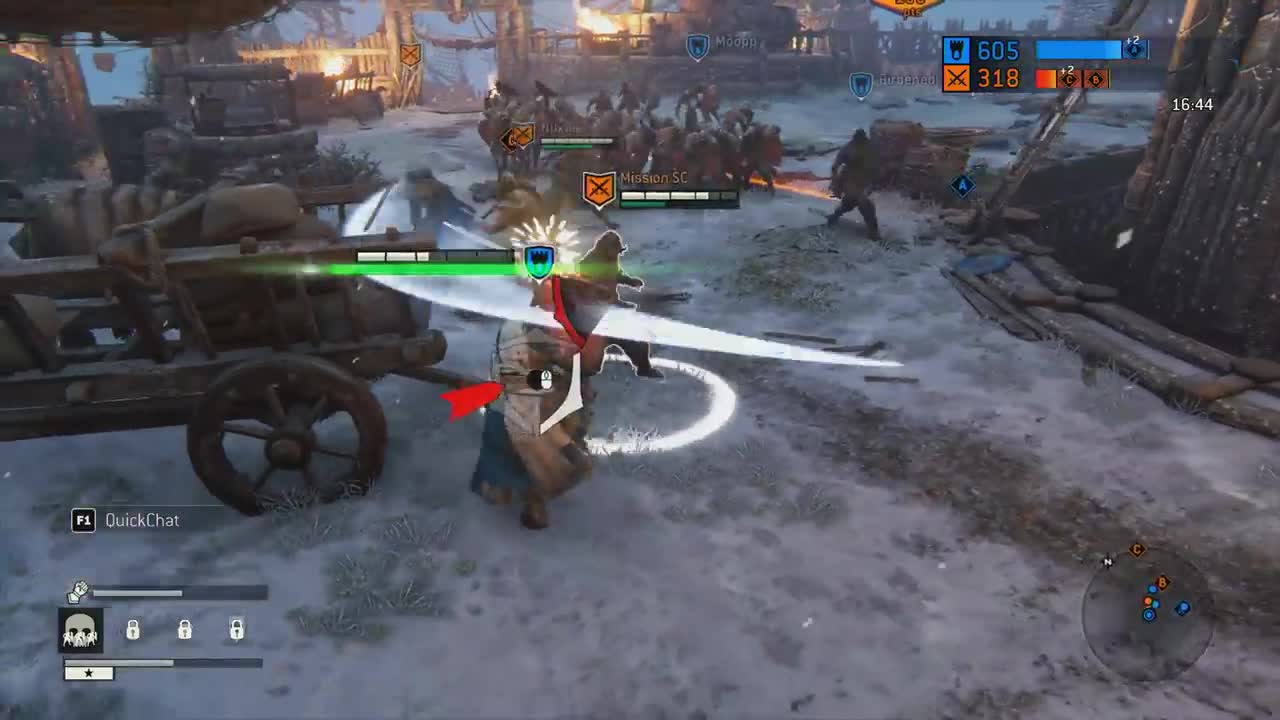 For Honor Gameplay A Full Match at 1080p 60fps
