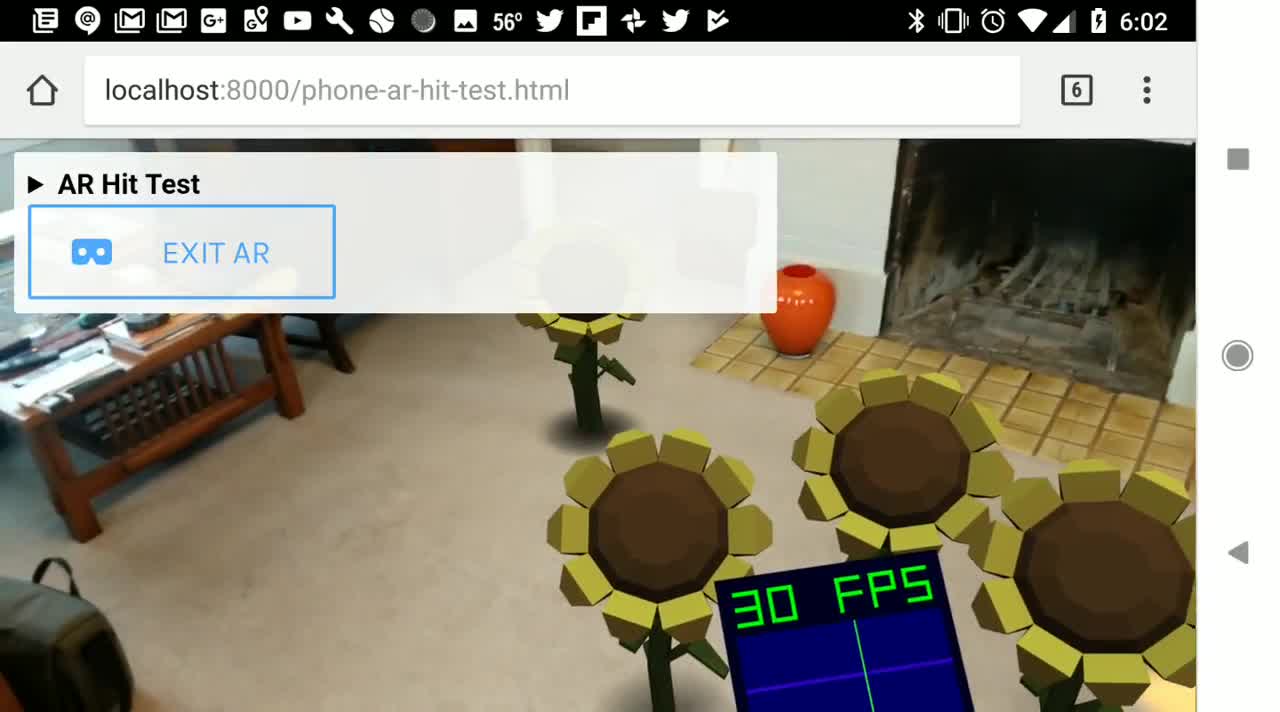 A simple augmented reality demo
