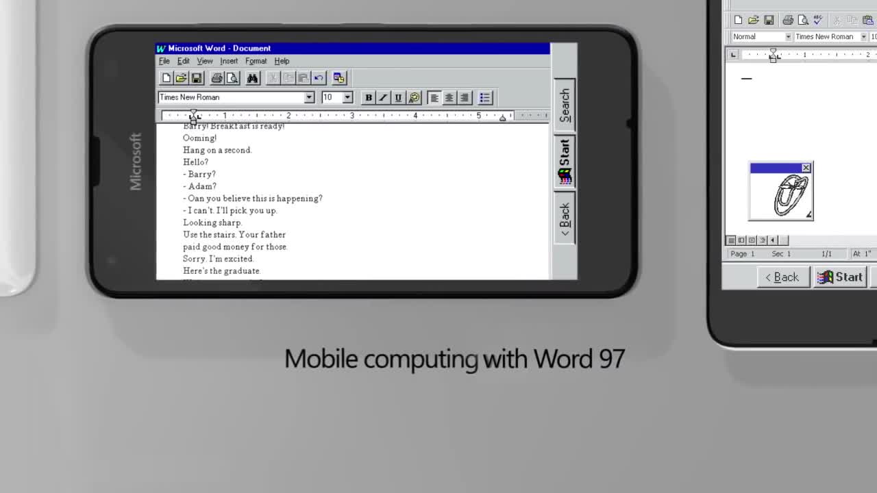 Introducing Windows 95 Mobile