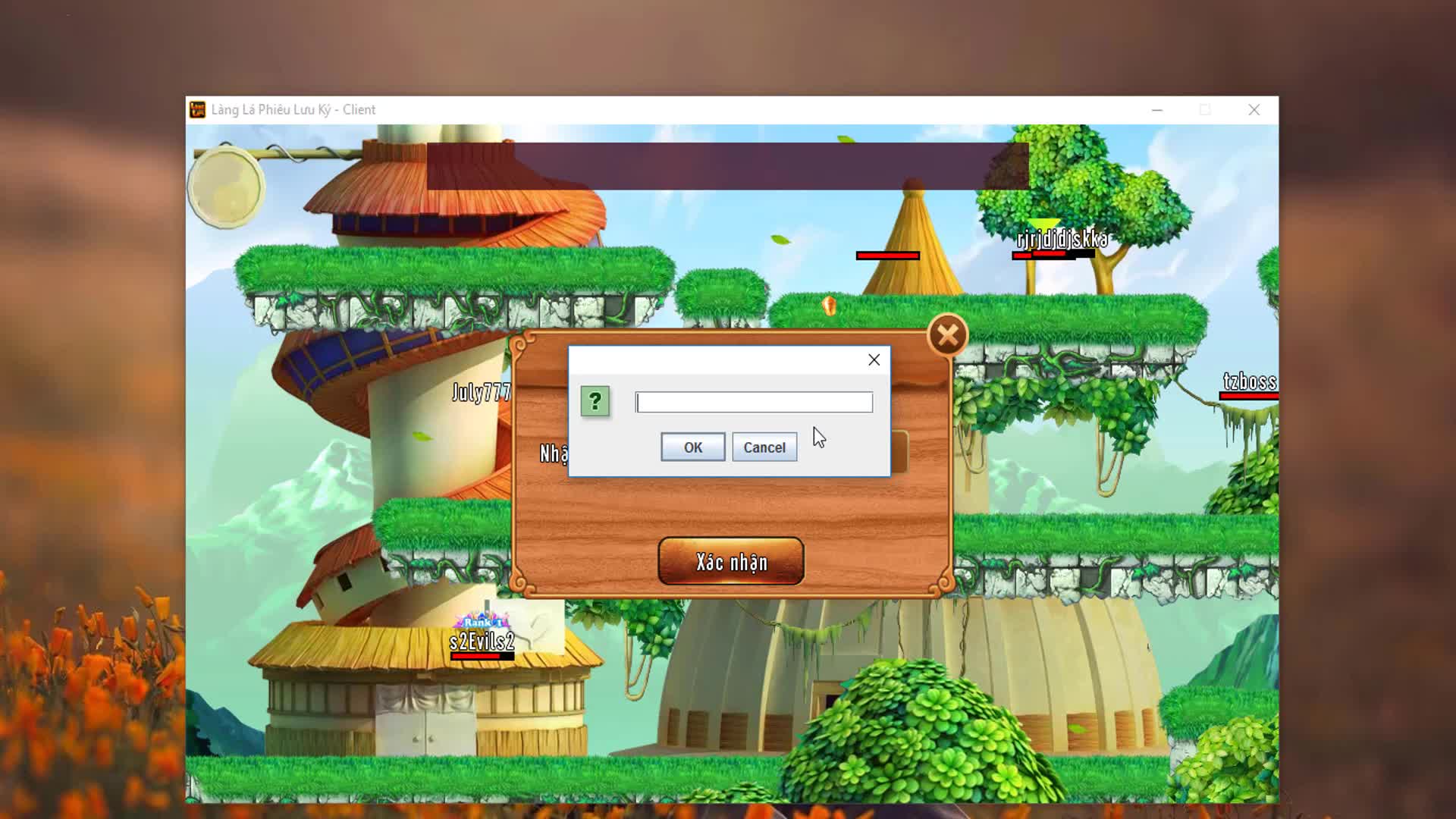 Cách nhập GIFTCODE game Làng lá phiêu lưu ký