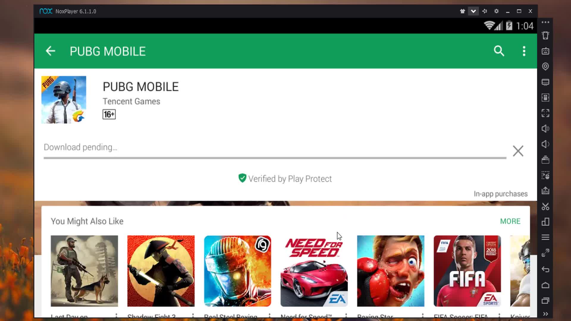 Cài đặt và chơi PUBG Mobile bằng NoxPlayer