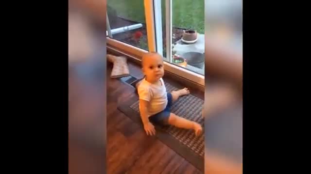 Những pha bất thình lình đâm vào cửa kính của trẻ con