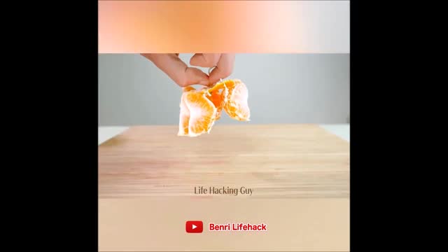 Ba cách bóc cam quýt vừa đẹp vừa nhanh