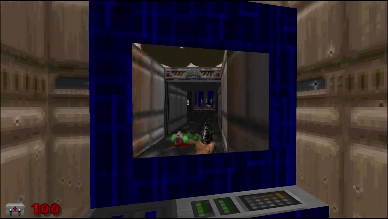 Doom Inside a GZDoom Arcade Machine