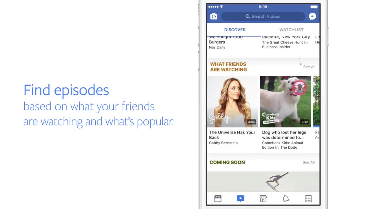 Facebook introducing Watch