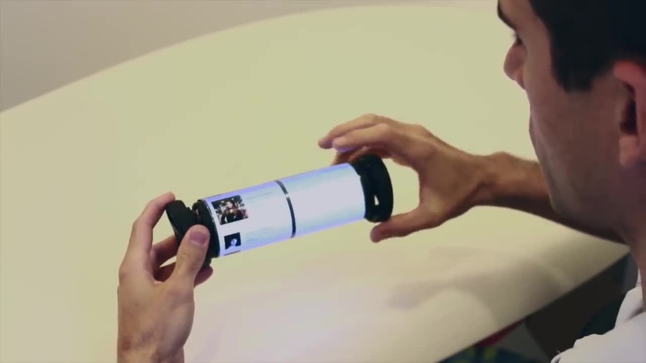 An iPad That Fits Your Pocket Introducing a Roll up Tablet With Flexible Screen Real Estate