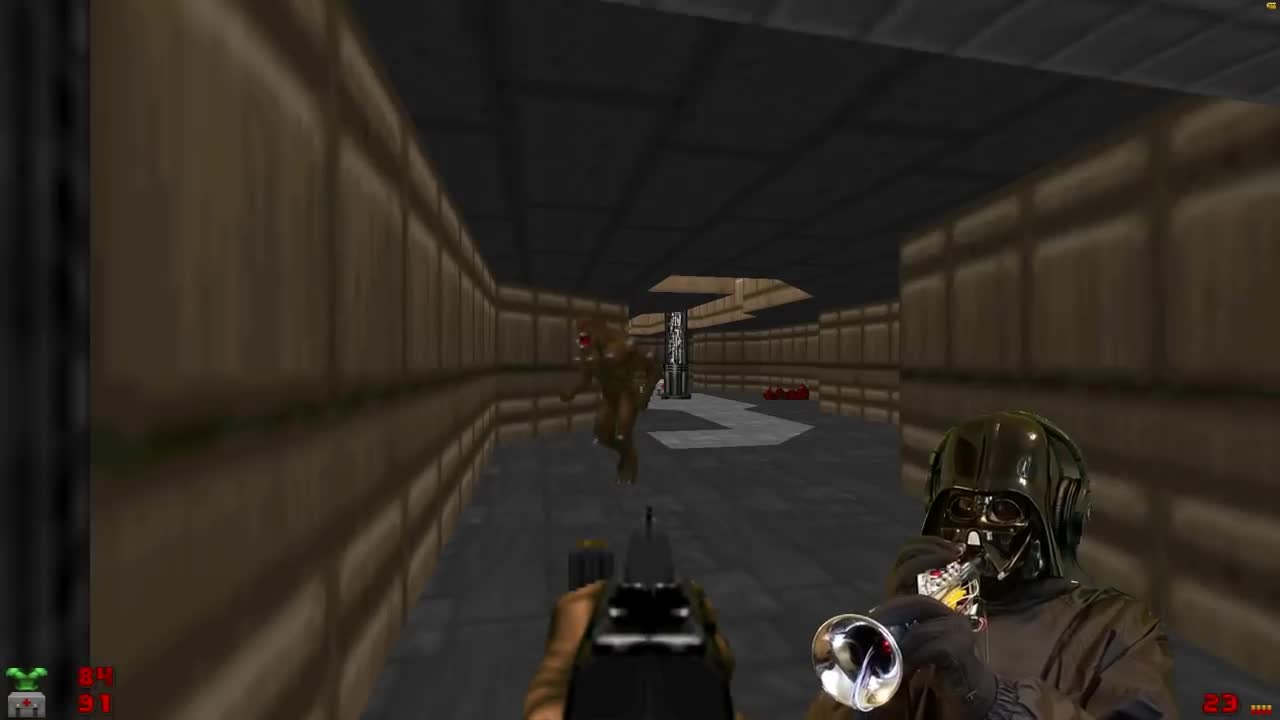 Playing Doom on a Toy Trumpet