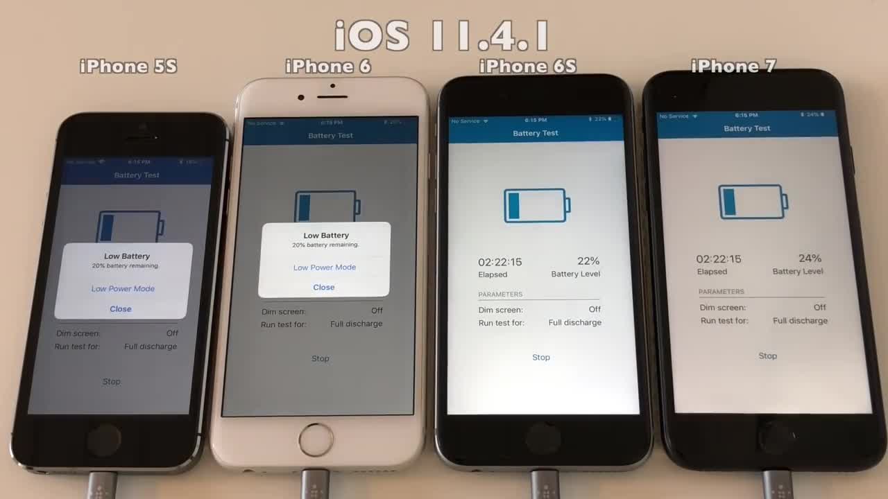 iOS 12 Final. Battery Life Test Has it improved over iOS 11.4.1