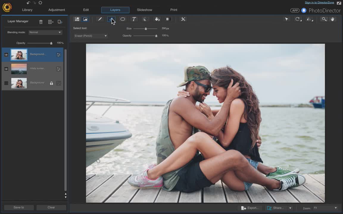 Cyberlink PhotoDirector 8 Tutorial Replace Background Spoken Step By Step
