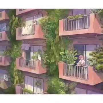 Minh họa manga phong cách màu nước