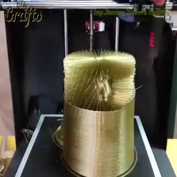 Quy trình sử dụng máy in 3D tạo ra chú sư tử với bộ bờm đáng yêu