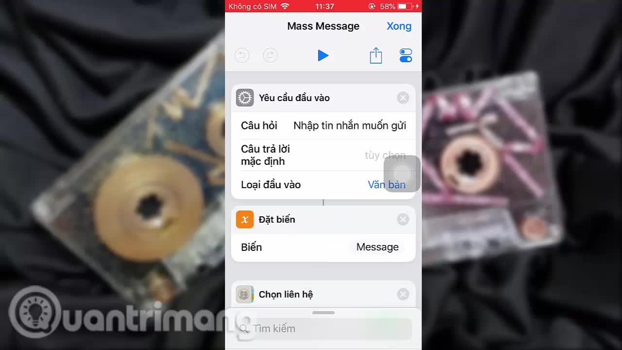 Cách gửi tin nhắn tới nhiều số trên iPhone