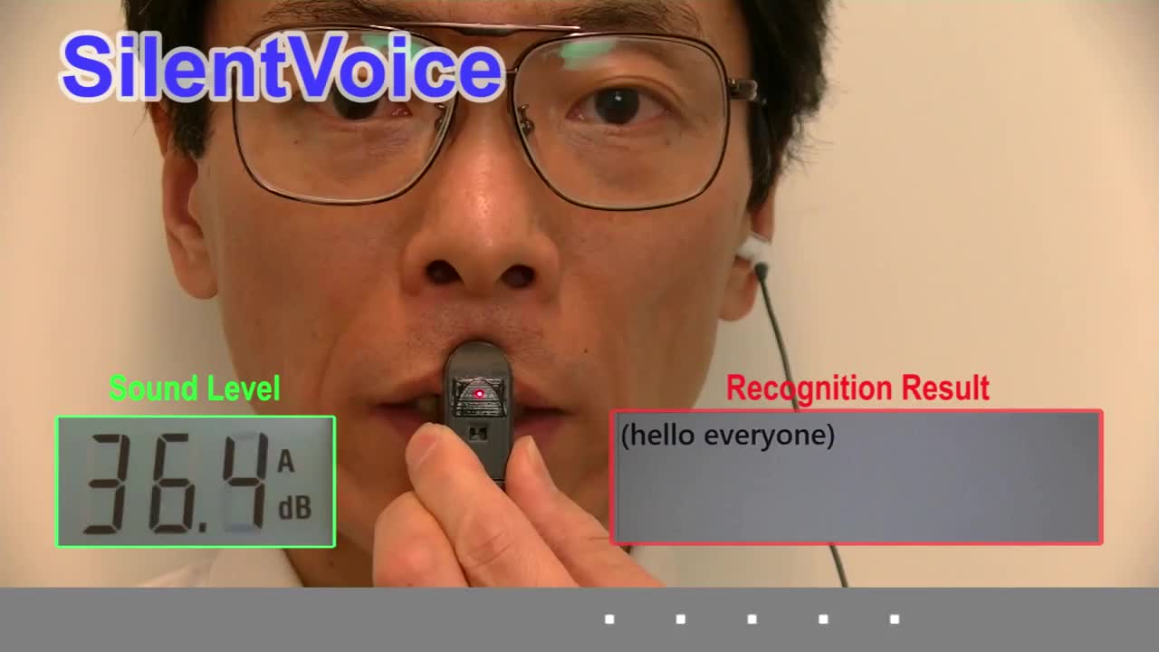 SilentVoice Unnoticeable Voice Input by Ingressive Speech
