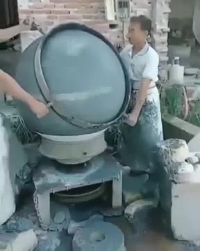Cách mài nhắn một tảng đá to